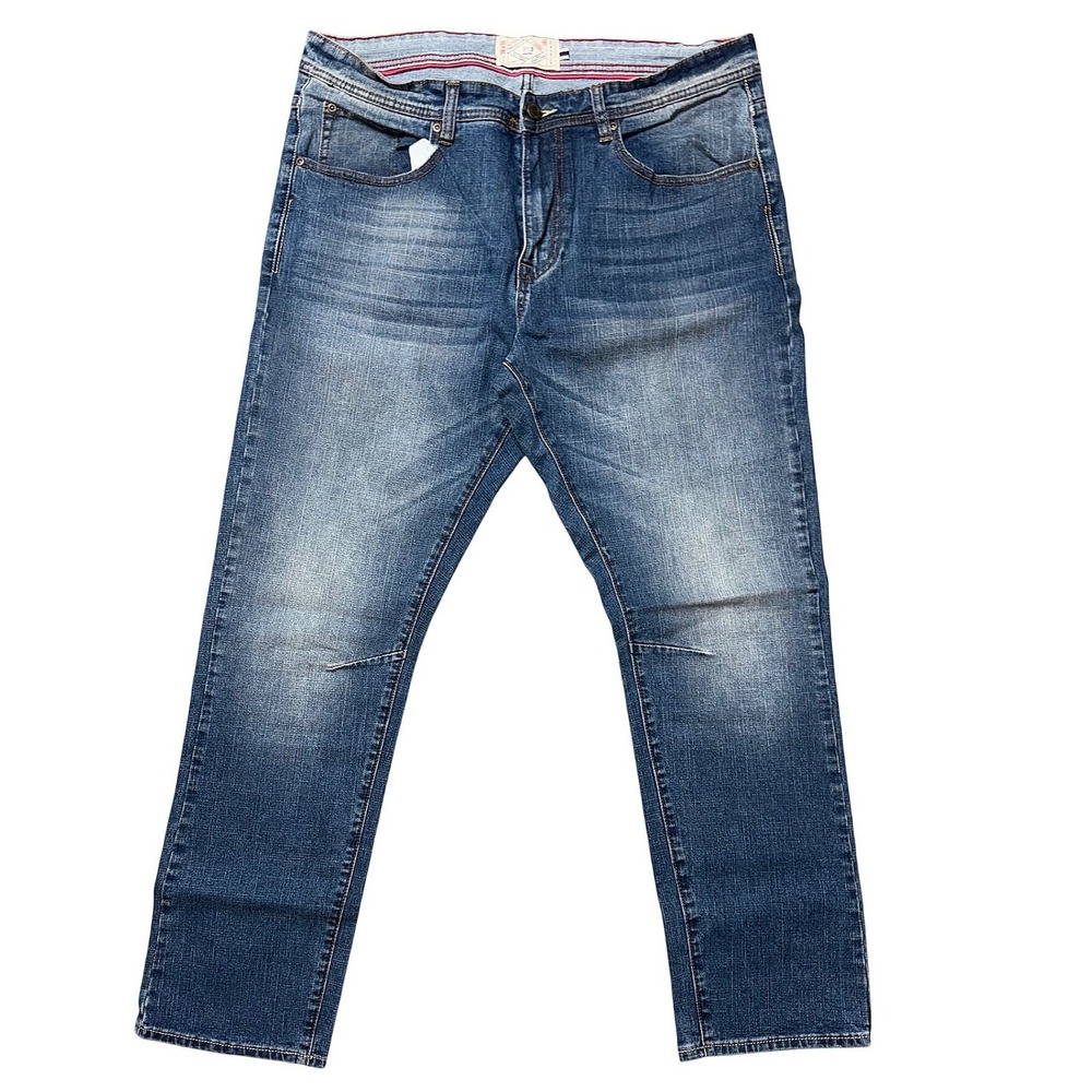 Thread & Cloth Mens 36x30 Slim Stretch Jeans Blue Medium Wash TCD589116B